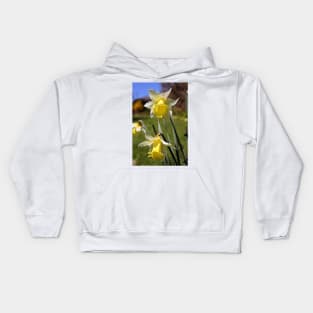 Speckled Daffodils Kids Hoodie